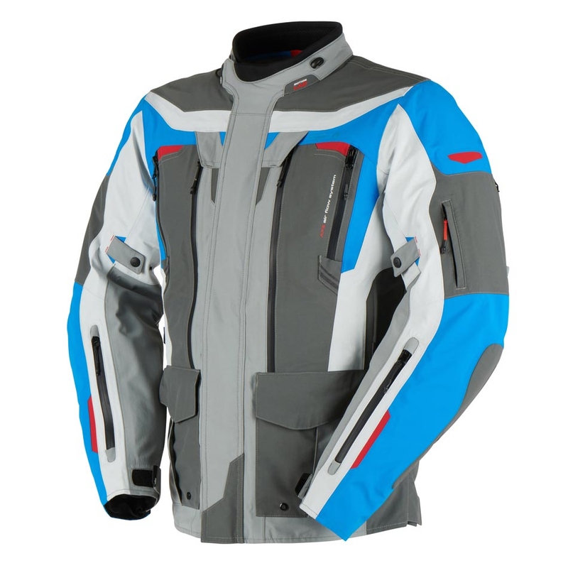 Furygan Voyager blau-grau-anthrazit Motorradjacke Ausverkauf