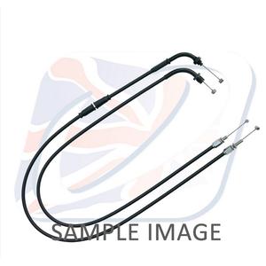 Throttle cables (pair) Venhill H02-4-122-BK featherlight schwarz