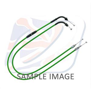 Throttle cables (pair) Venhill H02-4-122-GR featherlight grün