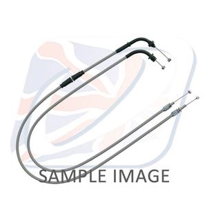 Throttle cables (pair) Venhill H02-4-122-GY featherlight grau