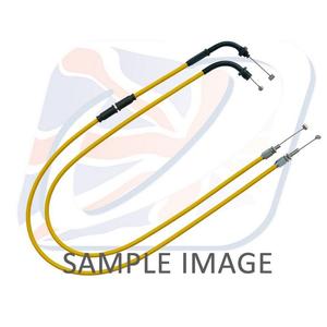 Throttle cables (pair) Venhill H02-4-122-YE featherlight gelb