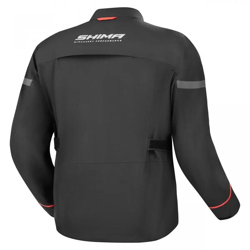 Shima Alpha Motorradjacke schwarz