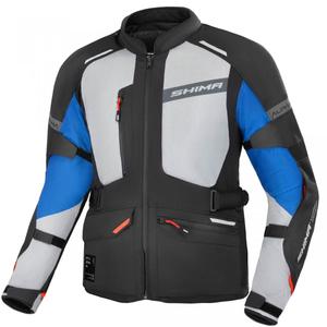 Shima Alpha Motorradjacke blau