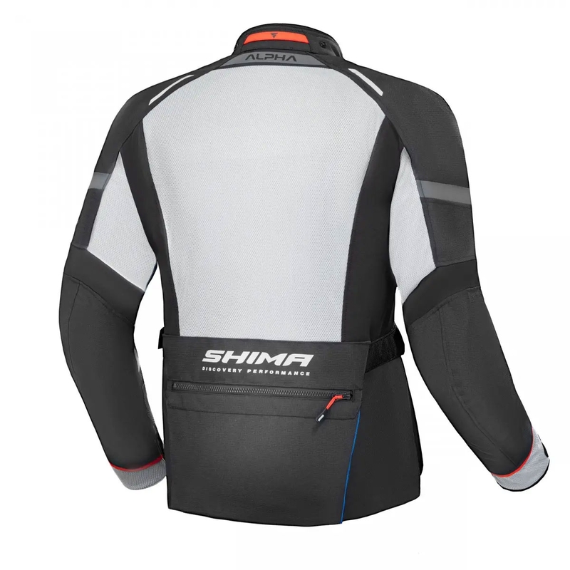Shima Alpha Motorradjacke blau