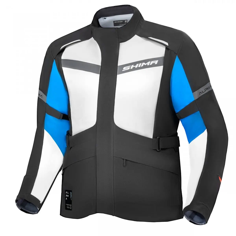 Shima Alpha Motorradjacke blau