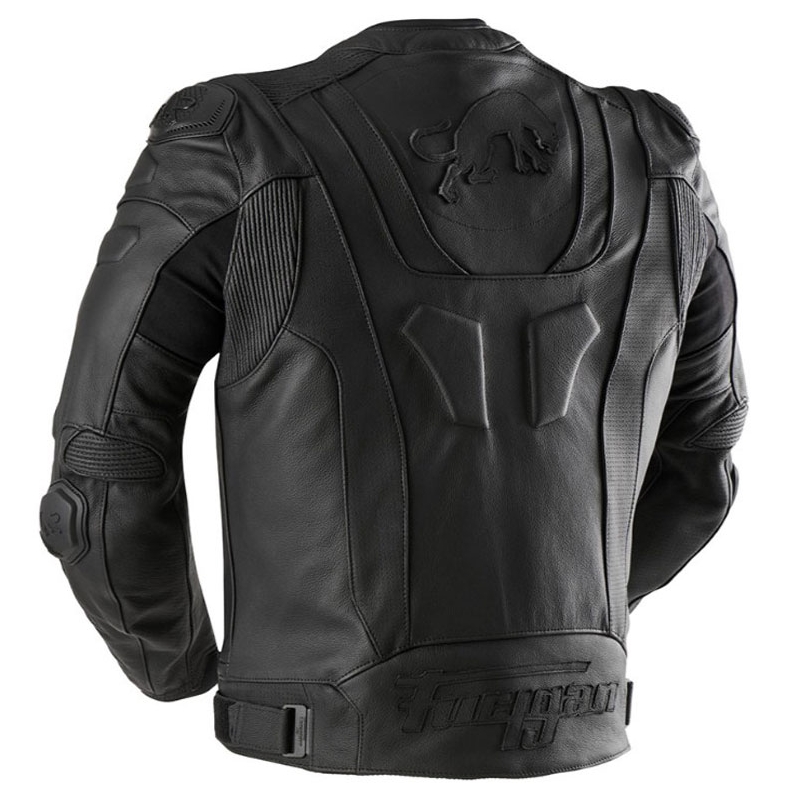 Furygan Ghost Evo Leder Motorradjacke schwarz