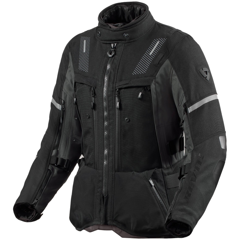 Revit Sand 5 H2O Damen Motorradjacke schwarz-anthrazit