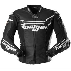 Furygan Sirius Leder Motorradjacke schwarz-weiß
