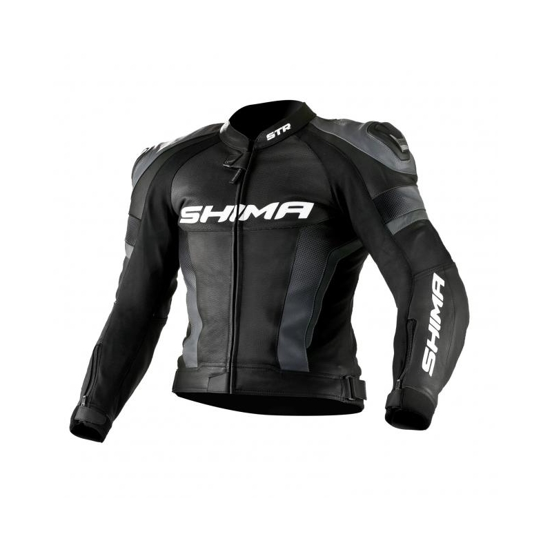 Shima STR schwarz-graue Motorradjacke Ausverkauf