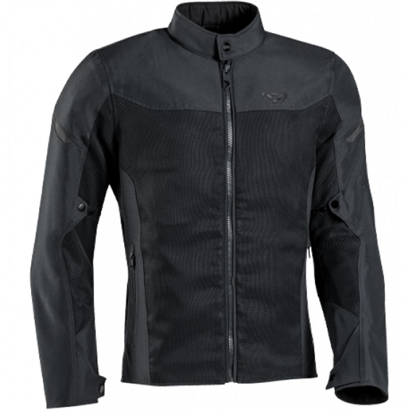 IXON Fresh C-Größe Motorradjacke schwarz