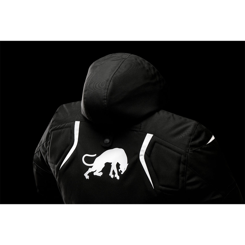 Furygan Shard Motorradjacke schwarz-weiß