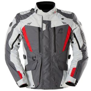 Furygan Apalaches Evo Motorradjacke grau-beige-rot