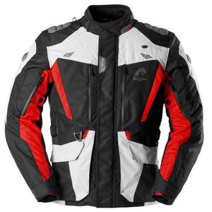 Motorradjacke Furygan Apalaches Evo schwarz-beige-rot