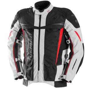 Furygan Montroc Kevlar® Primaloft® 3IN1+ Motorradjacke schwarz-beige-rot