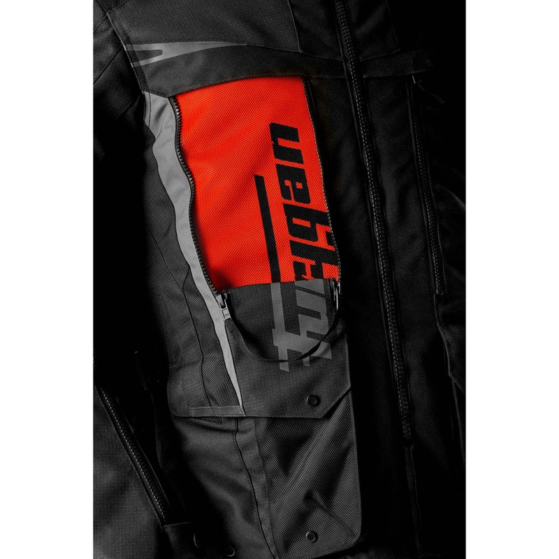 Furygan Montroc Kevlar® Primaloft® 3IN1+ Motorradjacke Schwarz