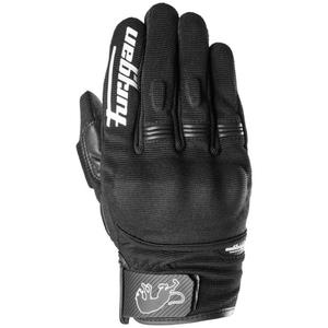 Furygan Jet D3O Evo Motorradhandschuhe schwarz-weiß