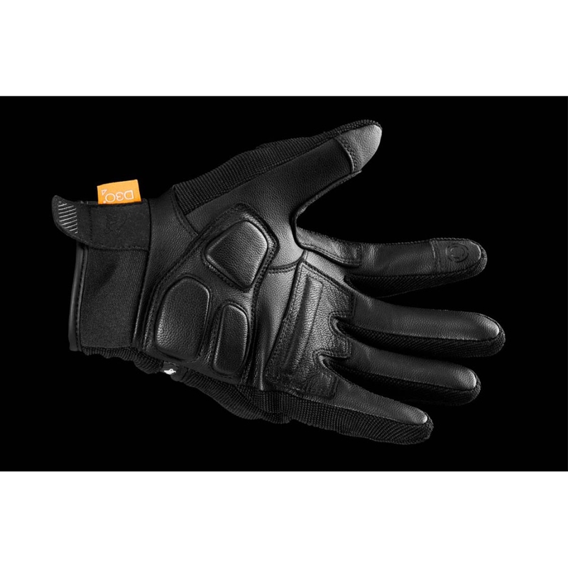 Furygan Jet D3O Evo Motorradhandschuhe schwarz-weiß