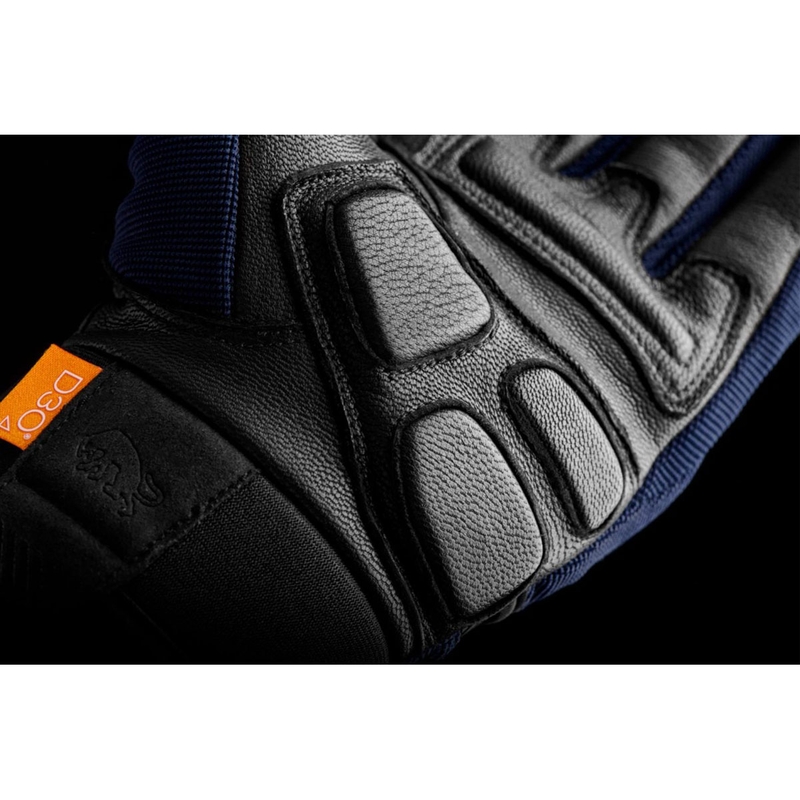 Furygan Jet D3O Evo Motorradhandschuhe blau-schwarz