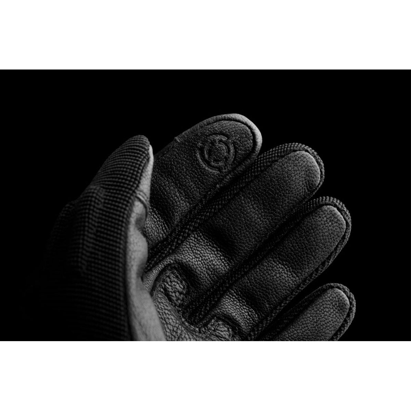 Furygan Jet Neon D3O Motorradhandschuhe schwarz-weiß