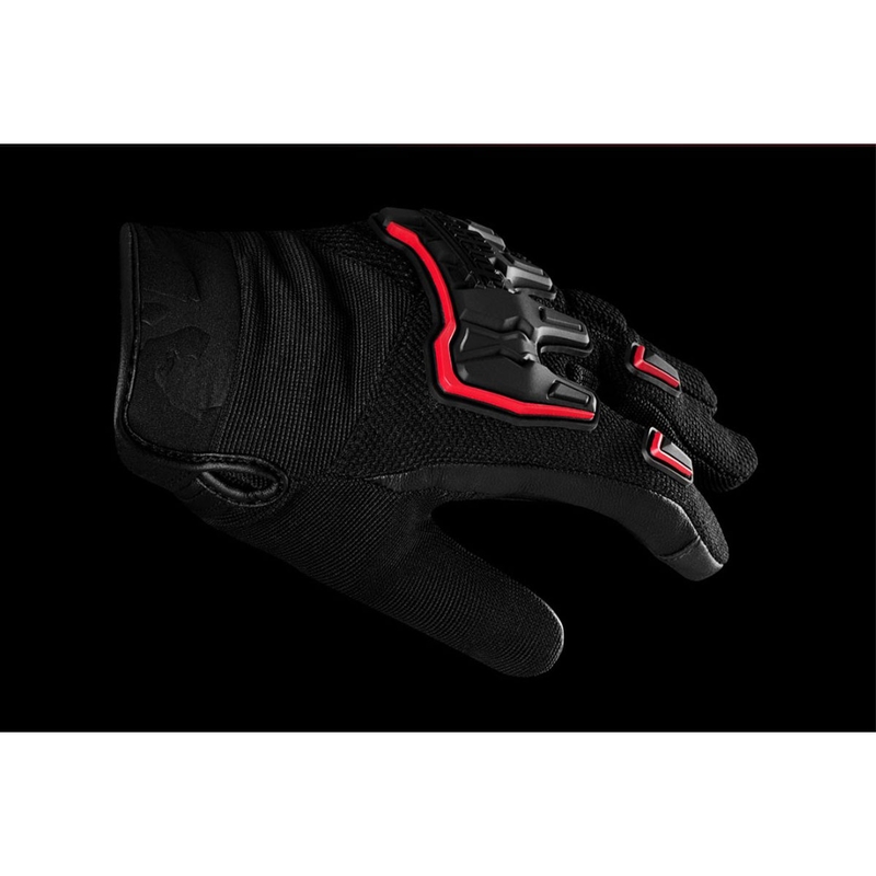 Furygan Shade Motorradhandschuhe schwarz-rot