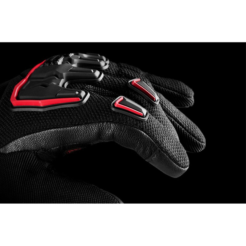 Furygan Shade Motorradhandschuhe schwarz-rot