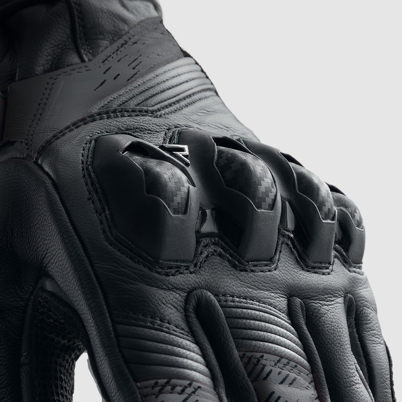 Rebelhorn Viper Motorradhandschuhe schwarz