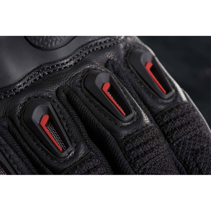 Furygan Volt Motorradhandschuhe schwarz-rot Ausverkauf