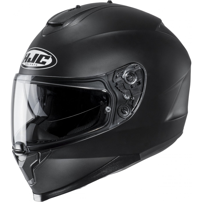 Integralhelm Motorrad HJC C70N Solid Semi matt schwarz