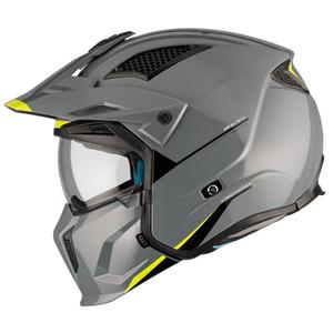 Jethelm MT Streetfighter SV S Solid A22 grau glänzend