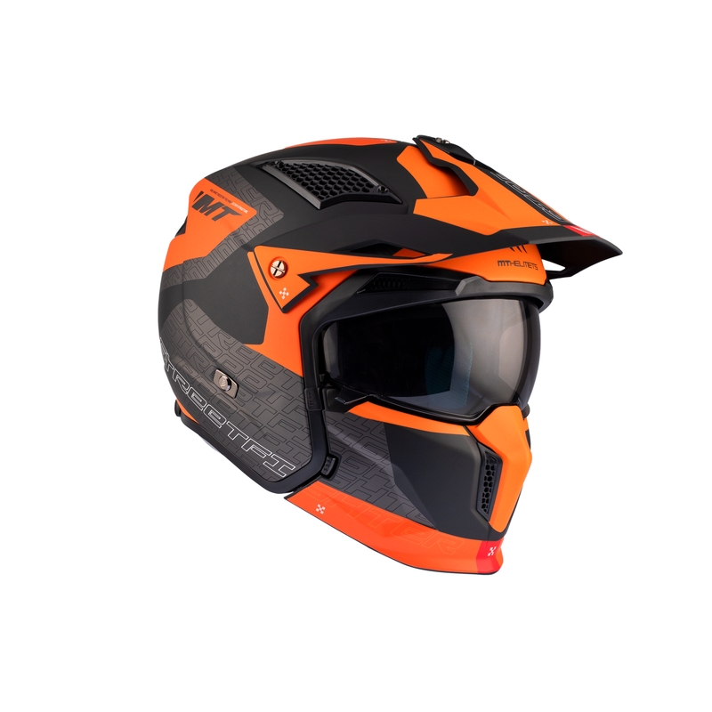 Jethelm MT Streetfighter SV Totem B4 schwarz-grau-orange