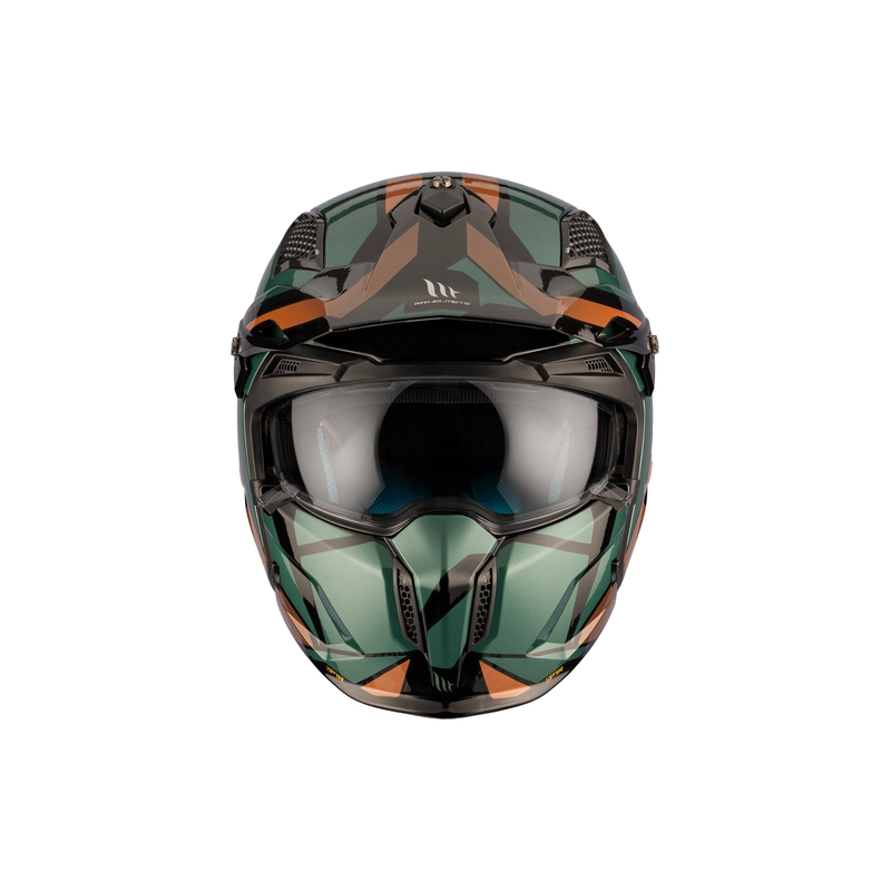 Jethelm MT Streetfighter SV S P1R A9 schwarz-braun-grün Ausverkauf