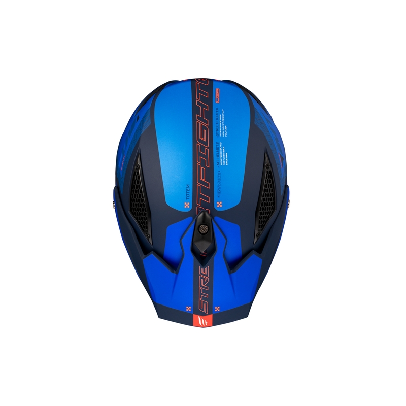 Jethelm MT Streetfighter SV Totem C17 weiß-blau