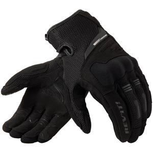 Revit Cavern Motorradhandschuhe Schwarz