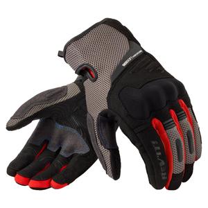 Motorradhandschuhe Revit Cavern Grau-Rot