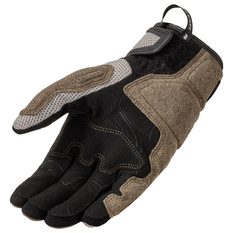 Motorradhandschuhe Revit Cavern Sand-Schwarz