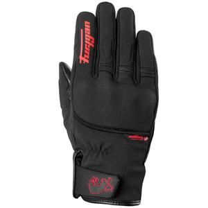 Motorradhandschuhe Furygan Jet All Season D3O® Evo Schwarz-Rot