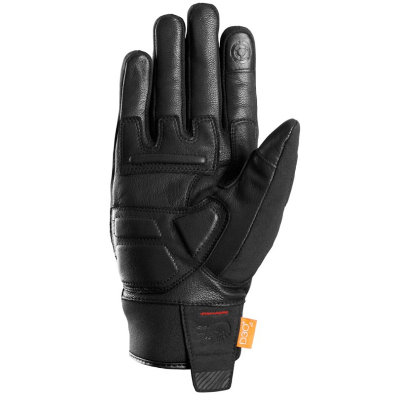 Motorradhandschuhe Furygan Jet All Season D3O® Evo Schwarz-Rot