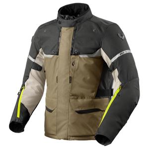 Revit Outback 4 H2O Motorradjacke grün-anthrazit