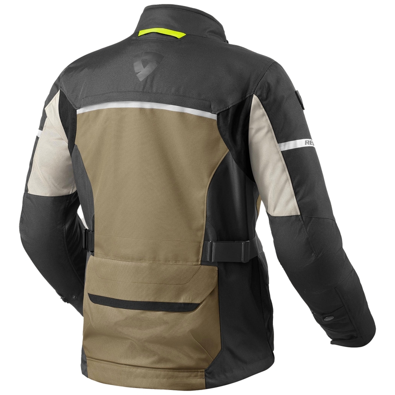 Revit Outback 4 H2O Motorradjacke grün-anthrazit