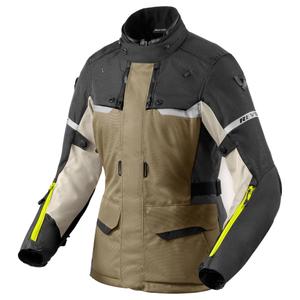 Revit Outback 4 H2O Damen Motorradjacke grün-anthrazit