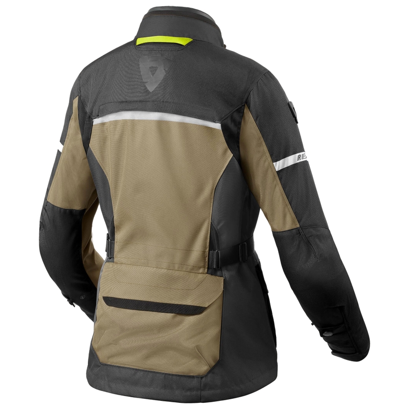 Revit Outback 4 H2O Damen Motorradjacke grün-anthrazit