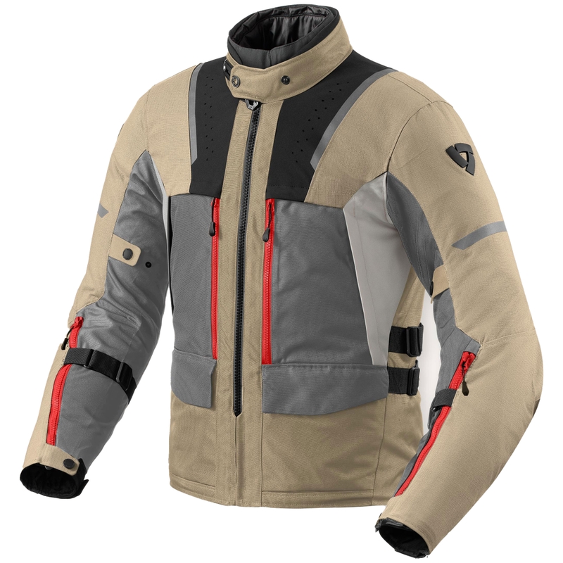 Revit Offtrack 2 H2O Motorradjacke sandgrau