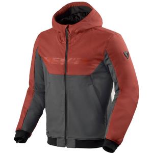 Revit Parabolica 2 Motorrad Sweatshirt weingrau