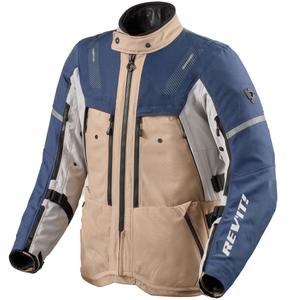 Revit Sand 5 H2O Motorradjacke sandblau