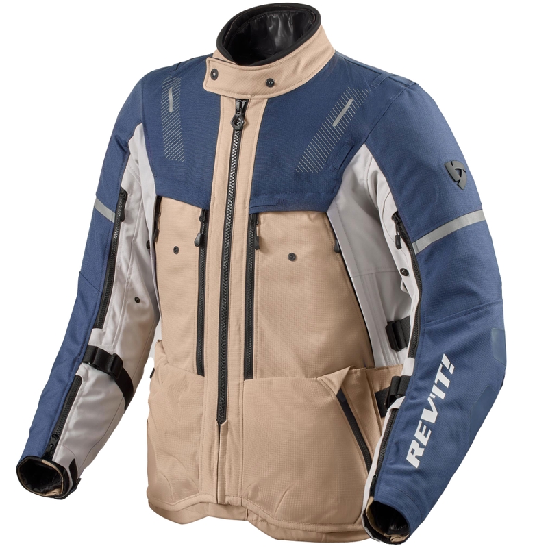 Revit Sand 5 H2O Motorradjacke sandblau