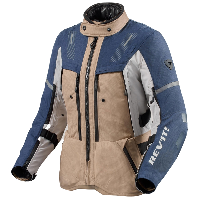 Revit Sand 5 H2O Damen Motorradjacke sandblau