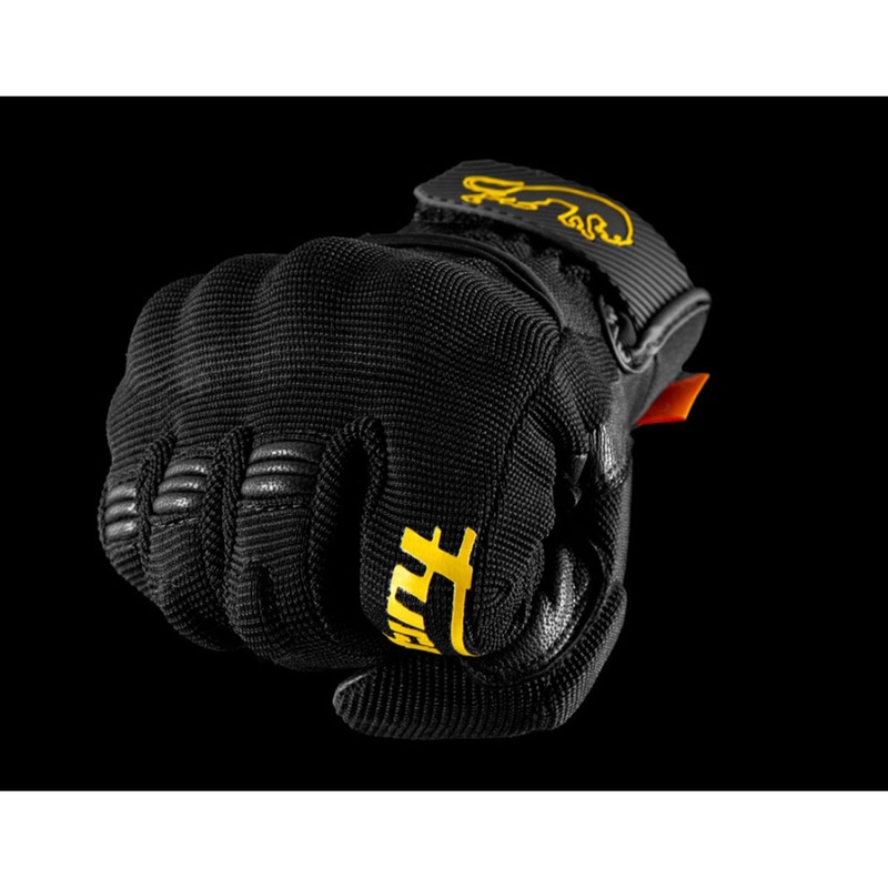 Furygan Jet Lady D3O® Evo Damen Motorradhandschuhe schwarz-gold