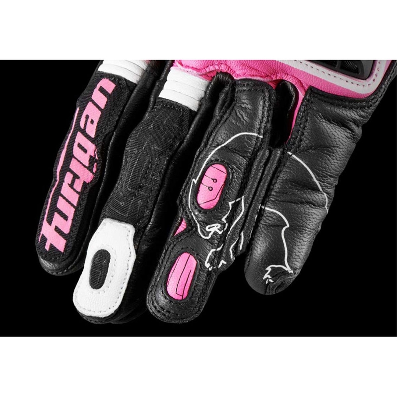 Damen Motorradhandschuhe Furygan Styg 15 Lady schwarz-pink