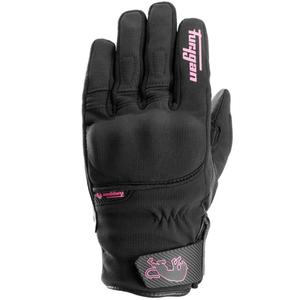 Damen Motorradhandschuhe Furygan Jet Lady All Season D3O® Evo schwarz-pink