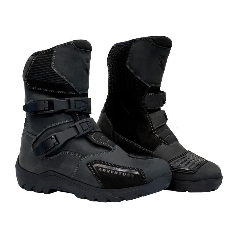 Street Racer Adventure Low WP Motorradstiefel schwarz - II. Qualität